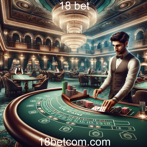 Descubra a Emoção do Casino ao Vivo na 18 Bet